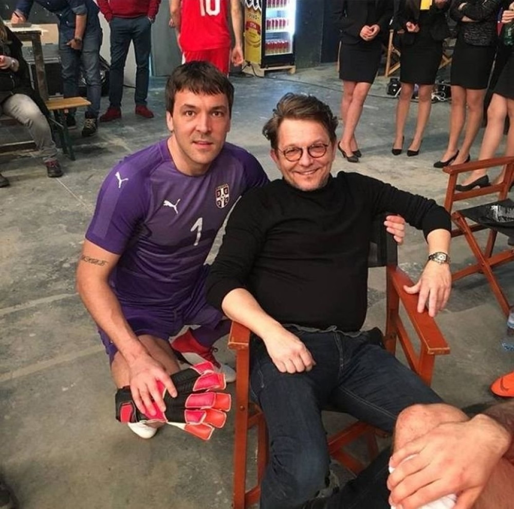Stojković se pohvalio fotografijom sa slavnim glumcem!
