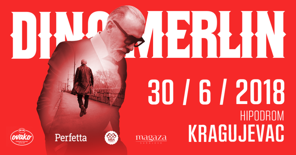 Dino Merlin sprema spektakl u Kragujevcu