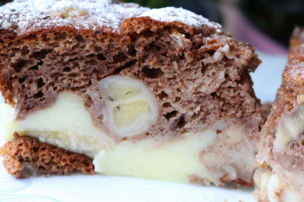 Sočan kolač sa bananama koji se sprema brzo!