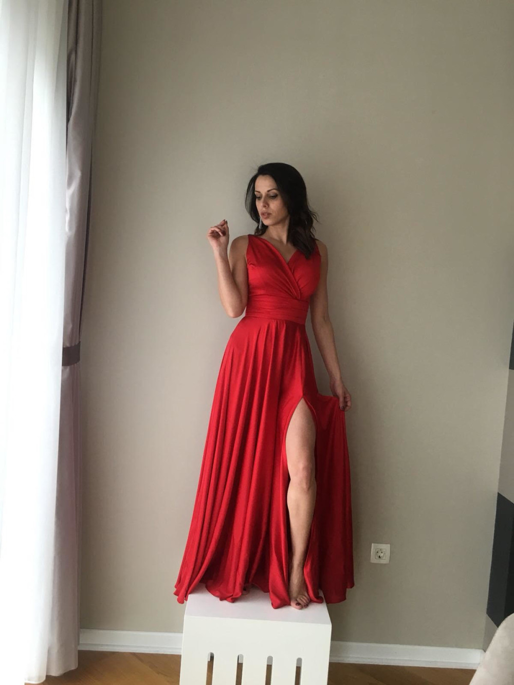 S crvenom haljinom nećeš omanuti!