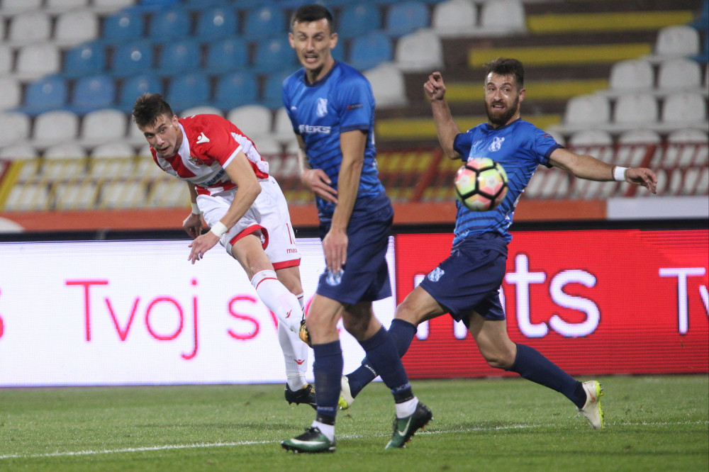 Goleada u Lučanima, Zvezdina "petarda" uz dva gola Pešića!