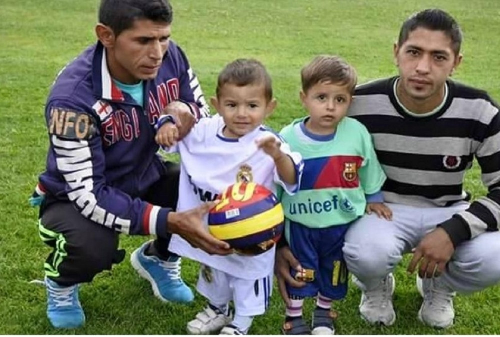 Dva brata dala sinovima imena Mesi i Ronaldo i obojica igraju fudbal! (FOTO+VIDEO)