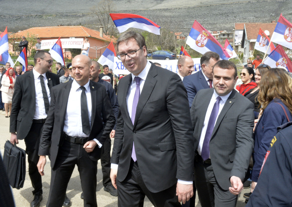 Vučić: Trebinjci danas osetili nesto konkretno, a ne mitove
