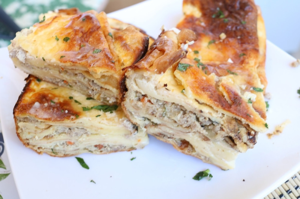 Punjene slane palačinke