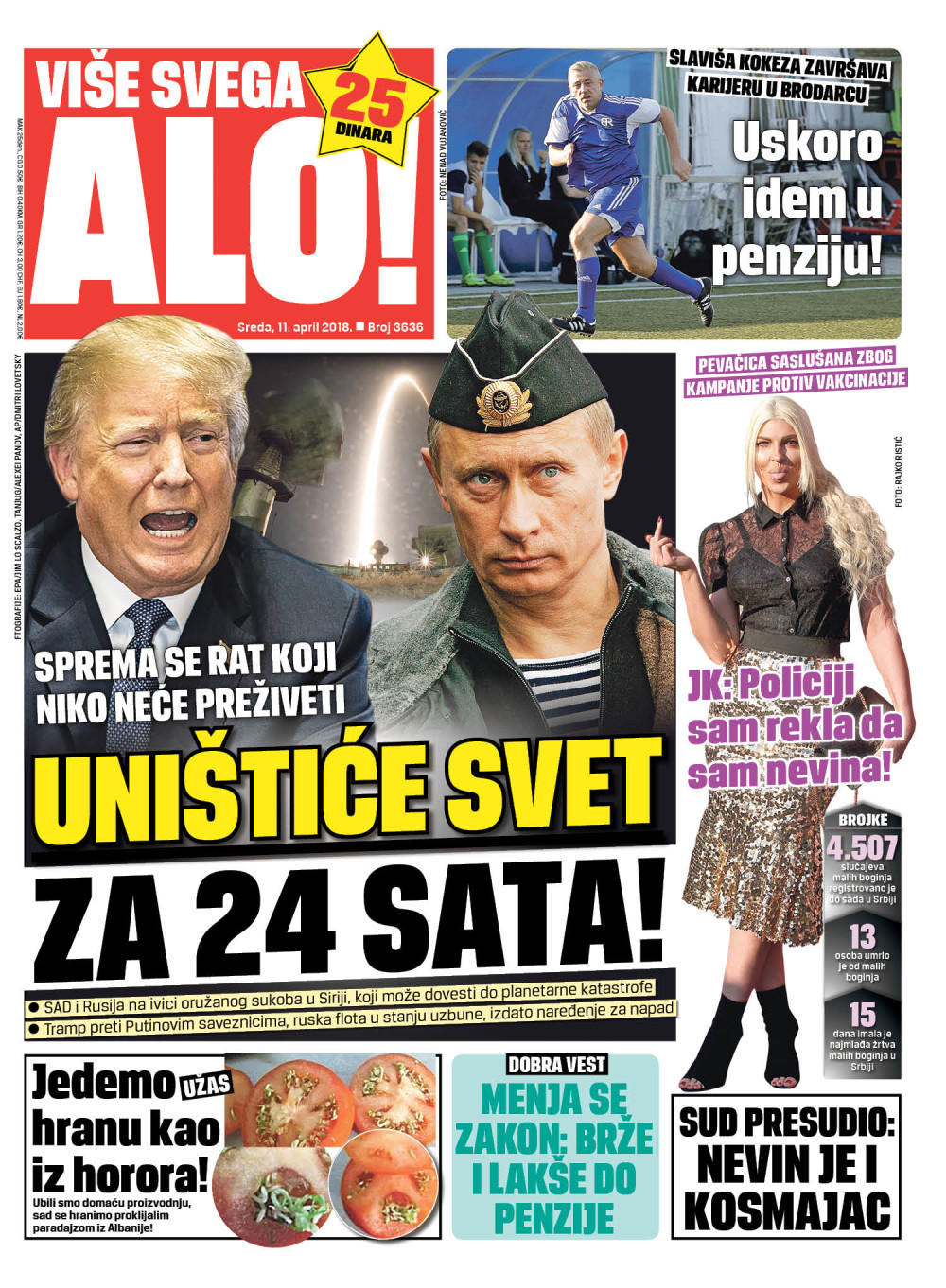 Naslovna za: 11.4.2018