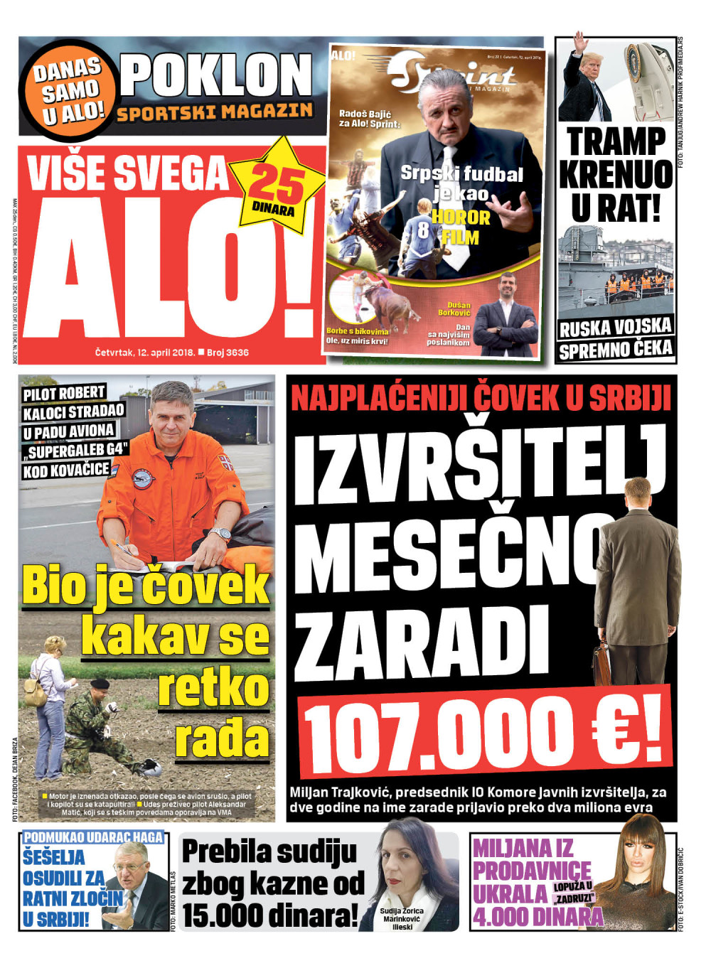 Naslovna za: 12.4.2018