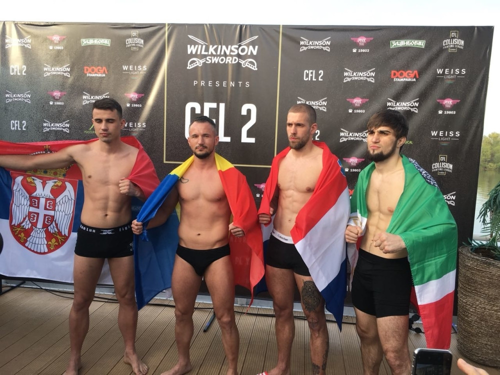 Borci prošli kroz merenje, sledi spektakl u Areni