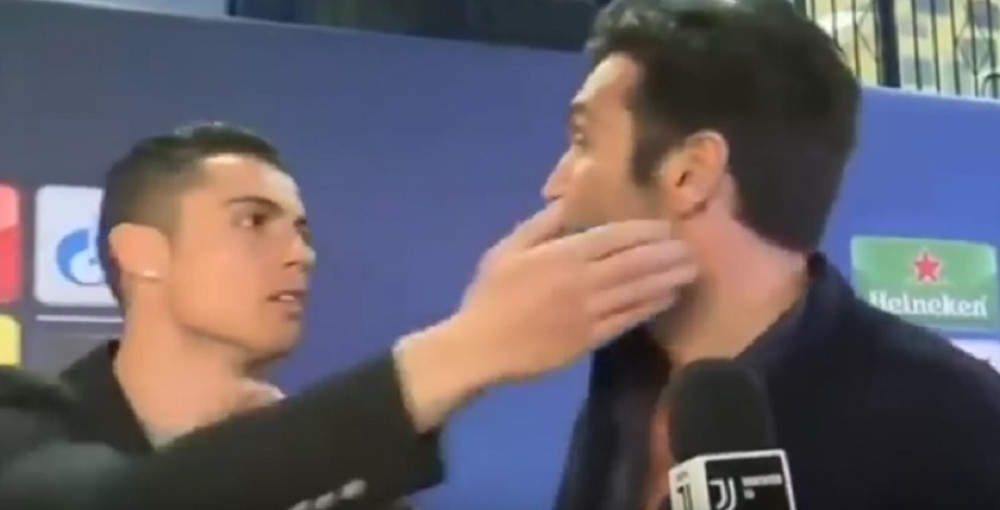 Ronaldo prekinuo intervju Bufona, zagrlio ga i rekao mu samo jednu reč!