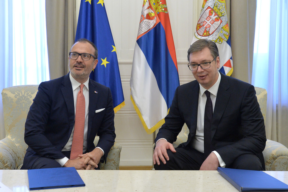 Vučić se sastao sa Fabricijem