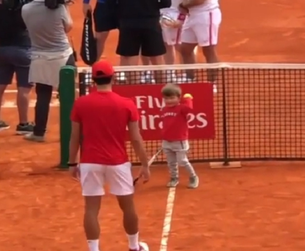 Tata Nole u Monte Karlu zaigrao tenis protiv sina Stefana (3)!