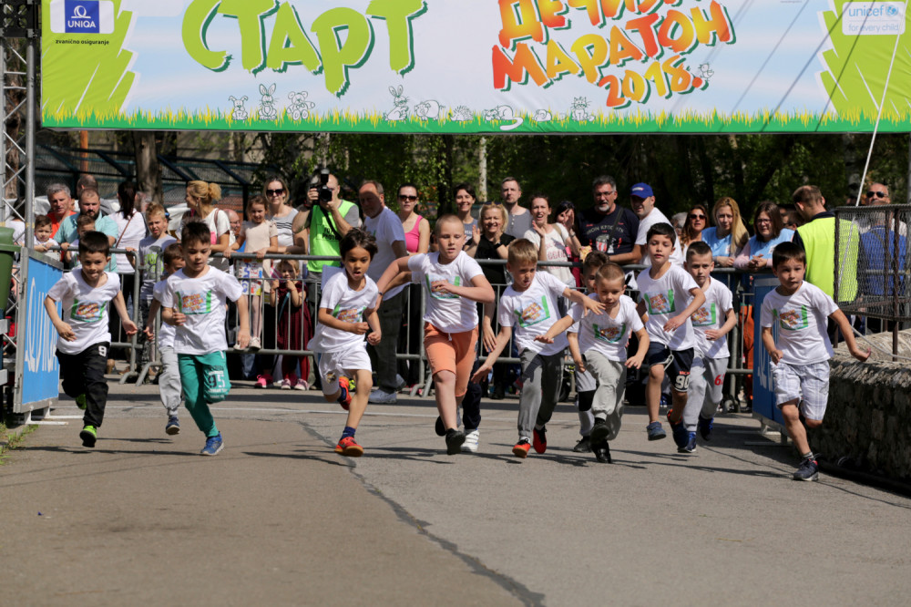 Jubilarni 25. maraton za mališane u Zoološkom vrtu