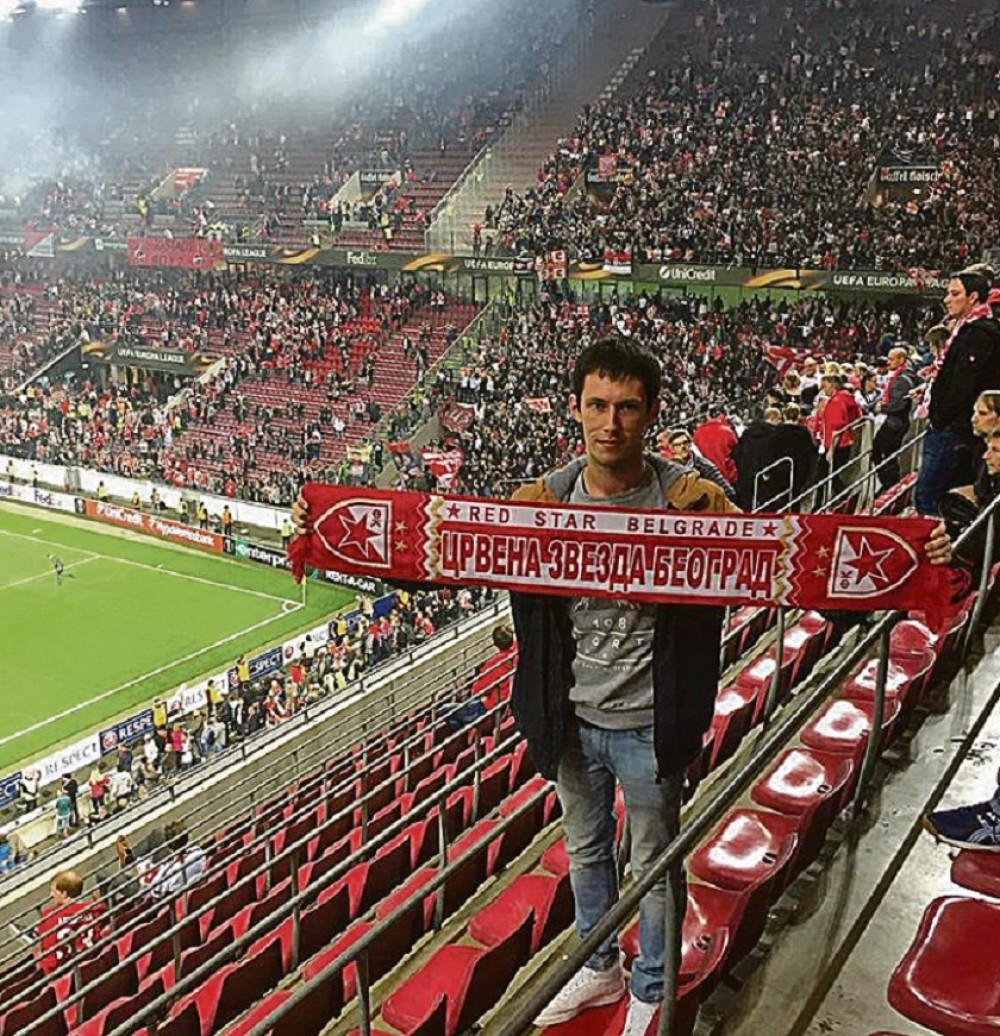 Metju Vajt: Englez sam, ali sam lud za Zvezdom!