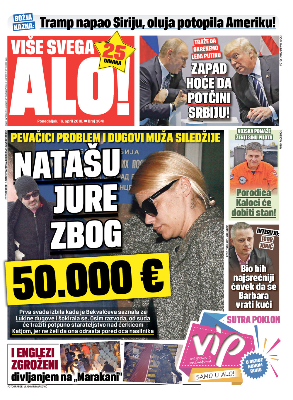 Naslovna za: 16.4.2018