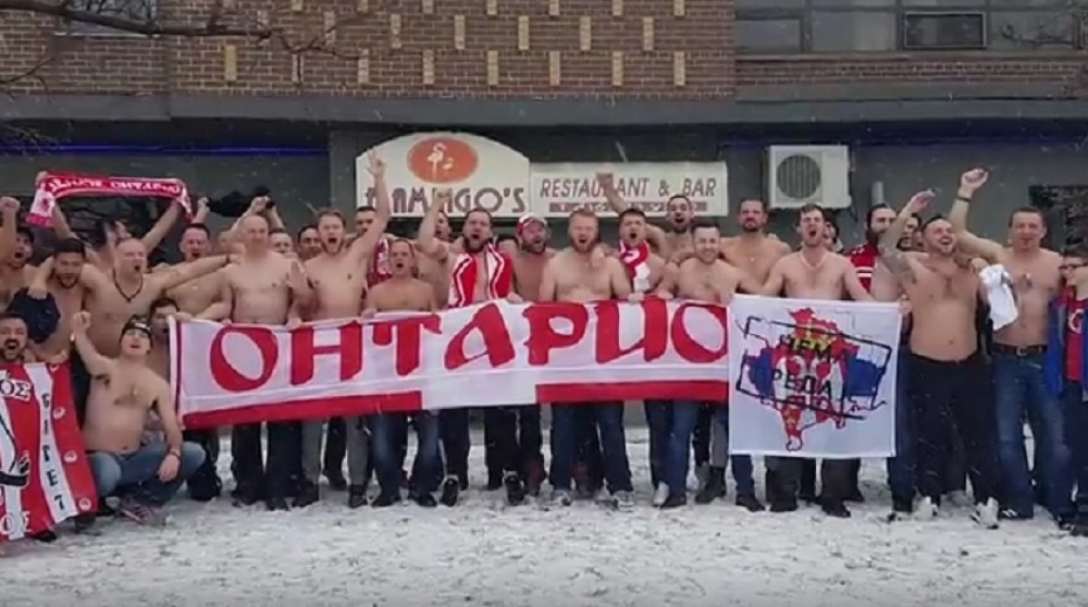 Evo kako su "delije" u dalekom Ontariju ispratile derbi