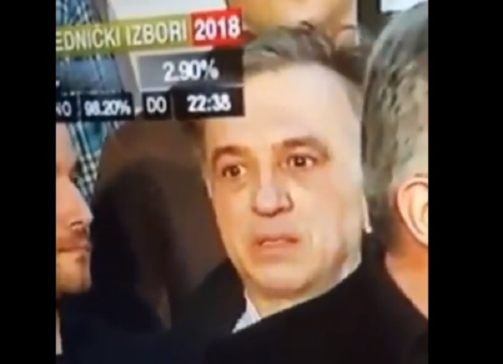 Milo proglasio pobedu, a Vujanovićeva faca postala hit na internetu!