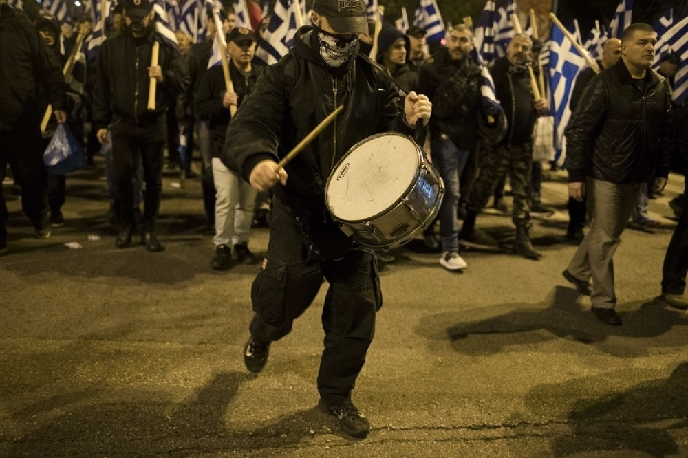 Demonstranti pokušali da sruše Harija Trumana