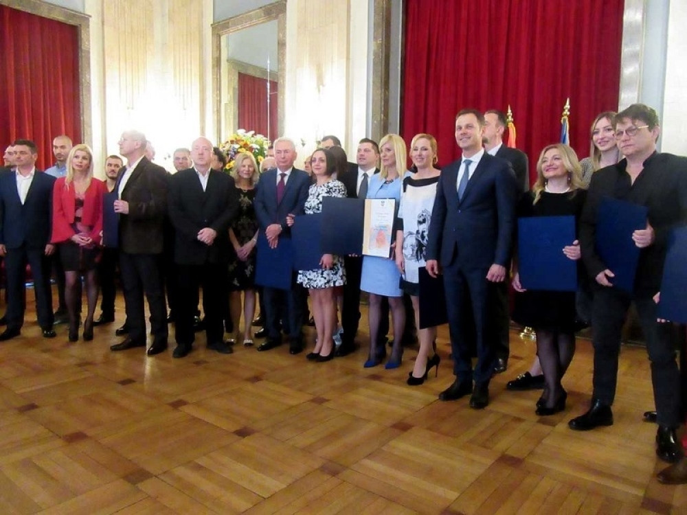 Mali i Nikodijević uručili Nagrade grada Beograda