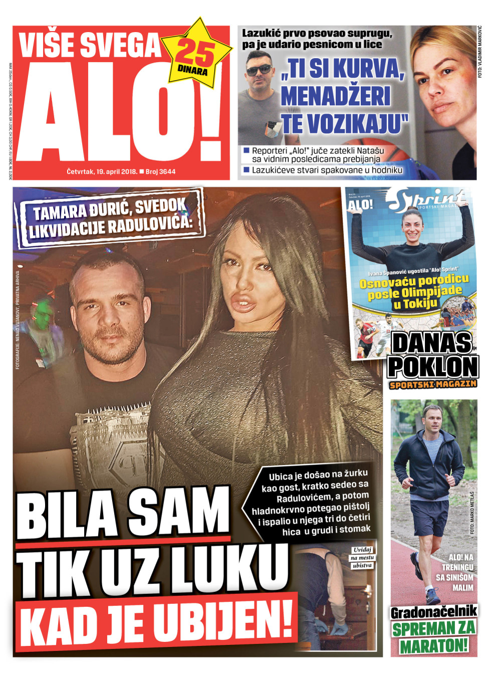 Naslovna za: 19.4.2018