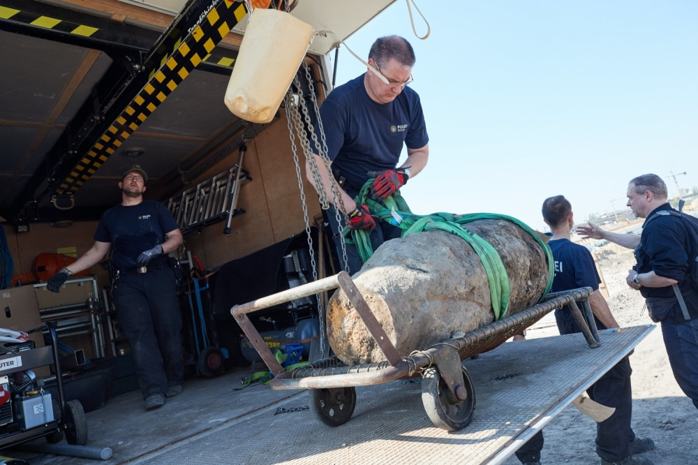 Pronađena bomba iz Drugog svetskog rata (FOTO)