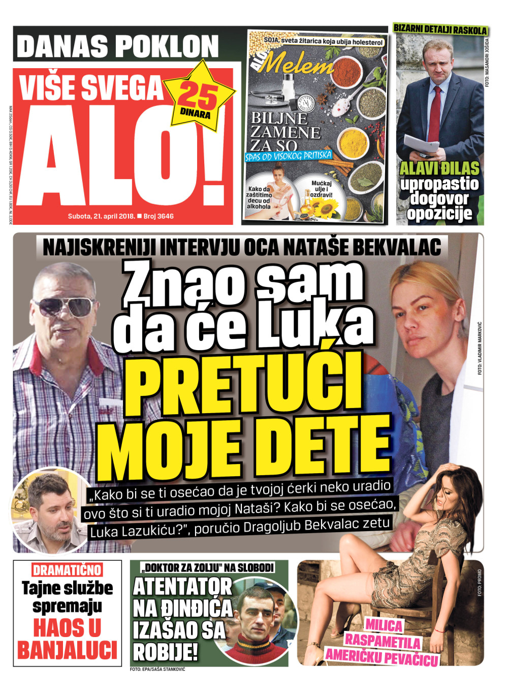 Naslovna za: 21.4.2018