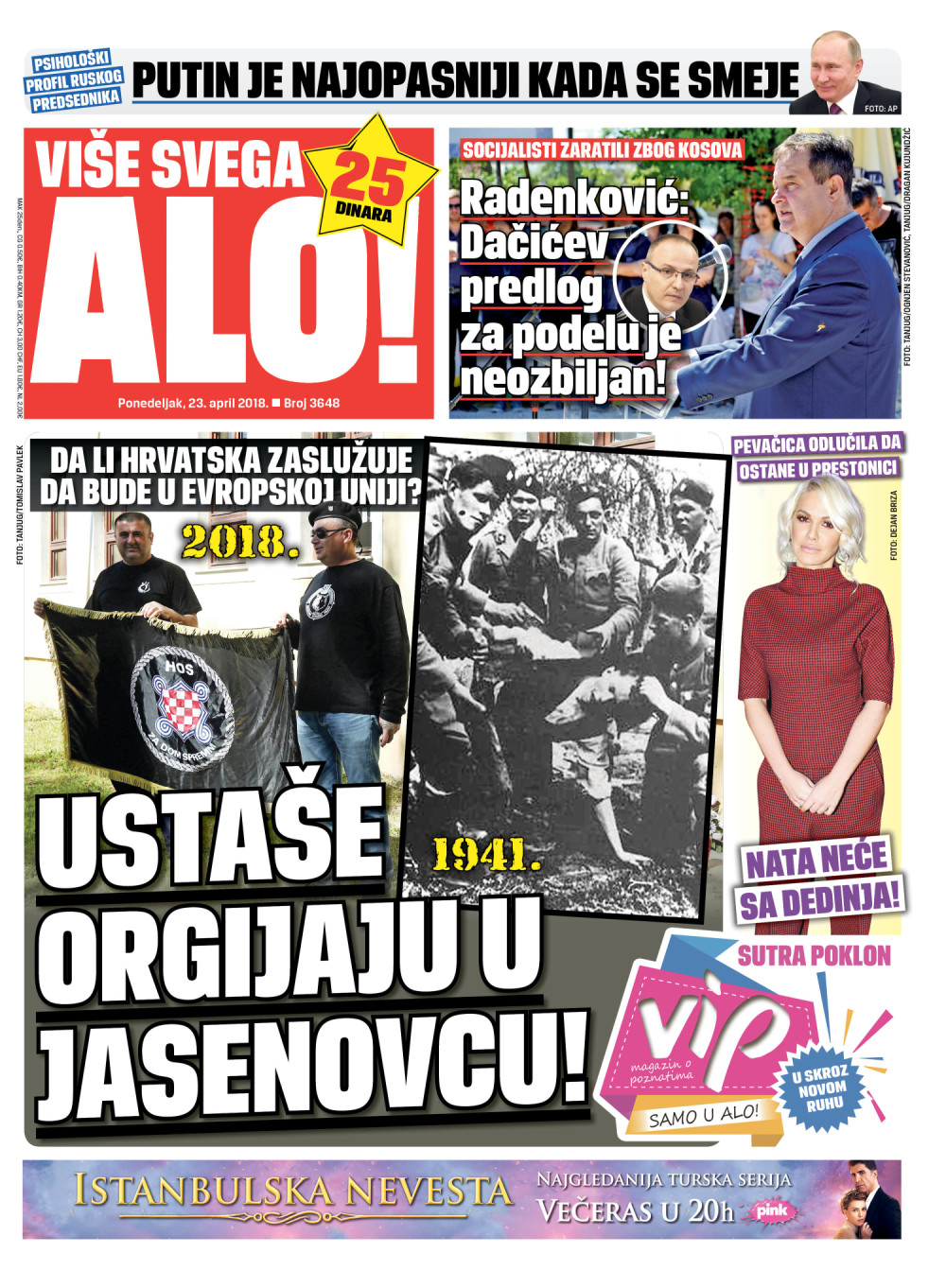 Naslovna za: 23.4.2018