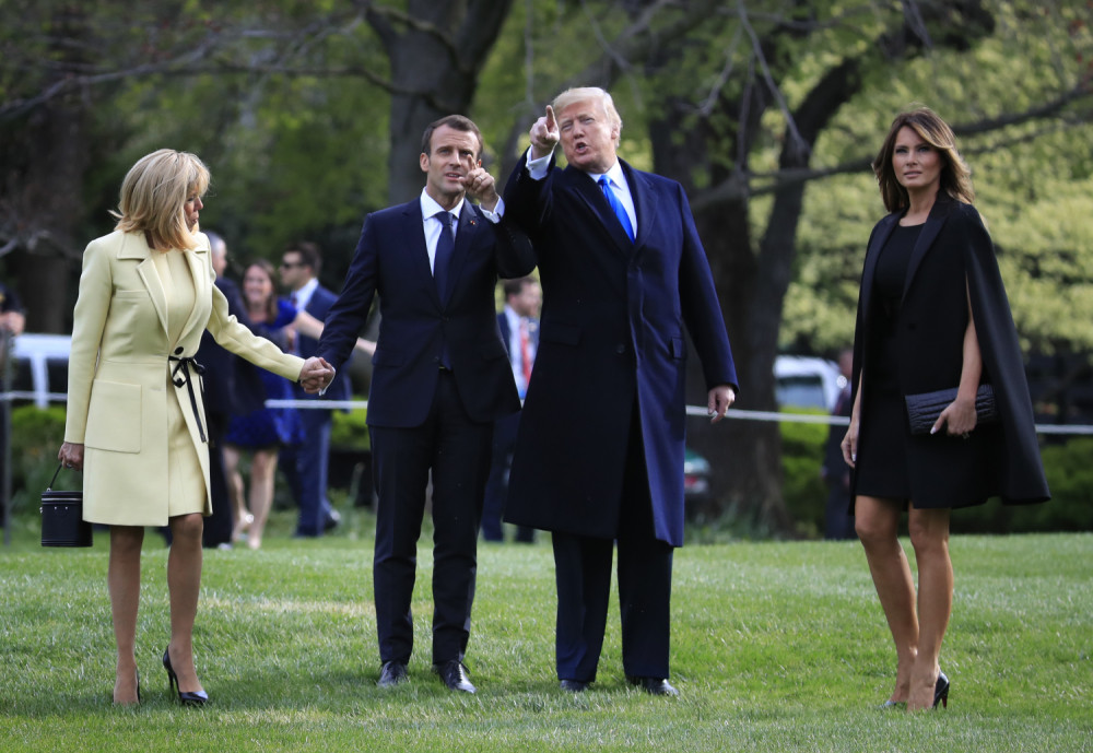 Nestao hrast koji su Tramp i Makron zasadili kod Bele kuće?