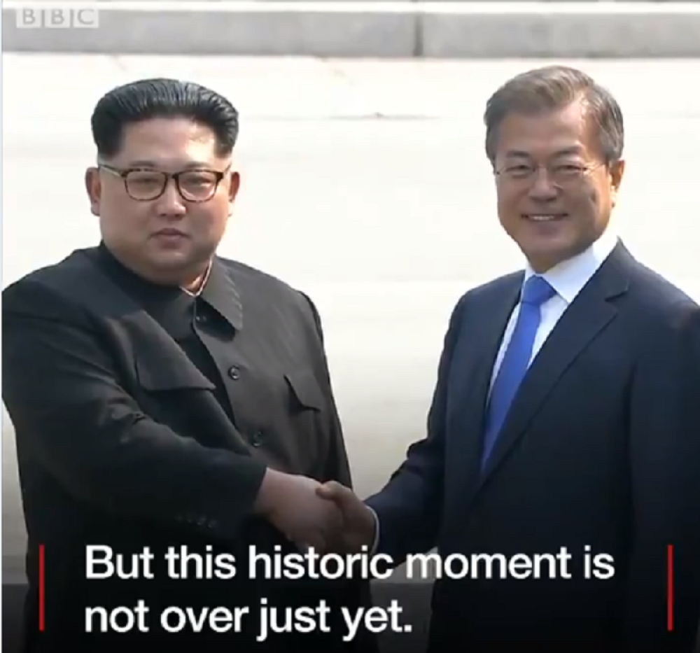 Kim Džong Un kročio u Južnu Koreju! (VIDEO)