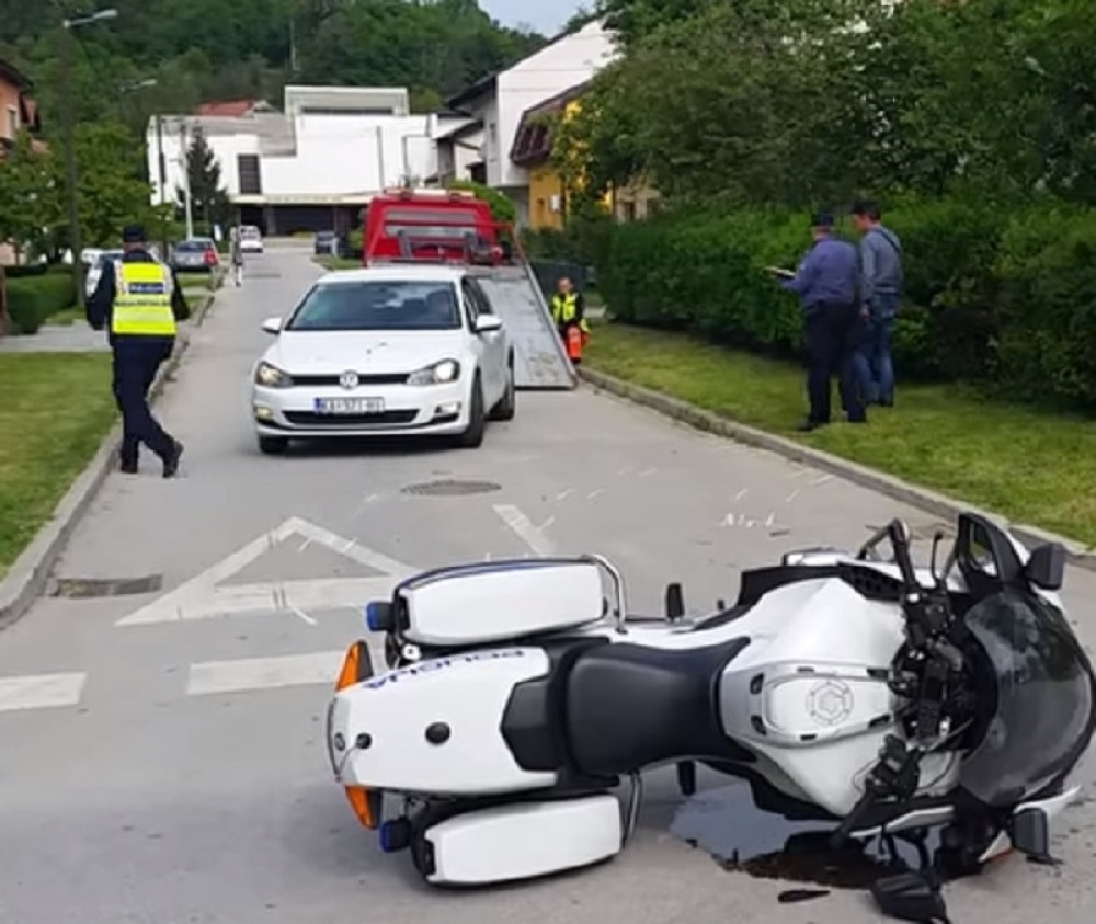 Bahati vozač ga pokosio kolima, pa pobegao!