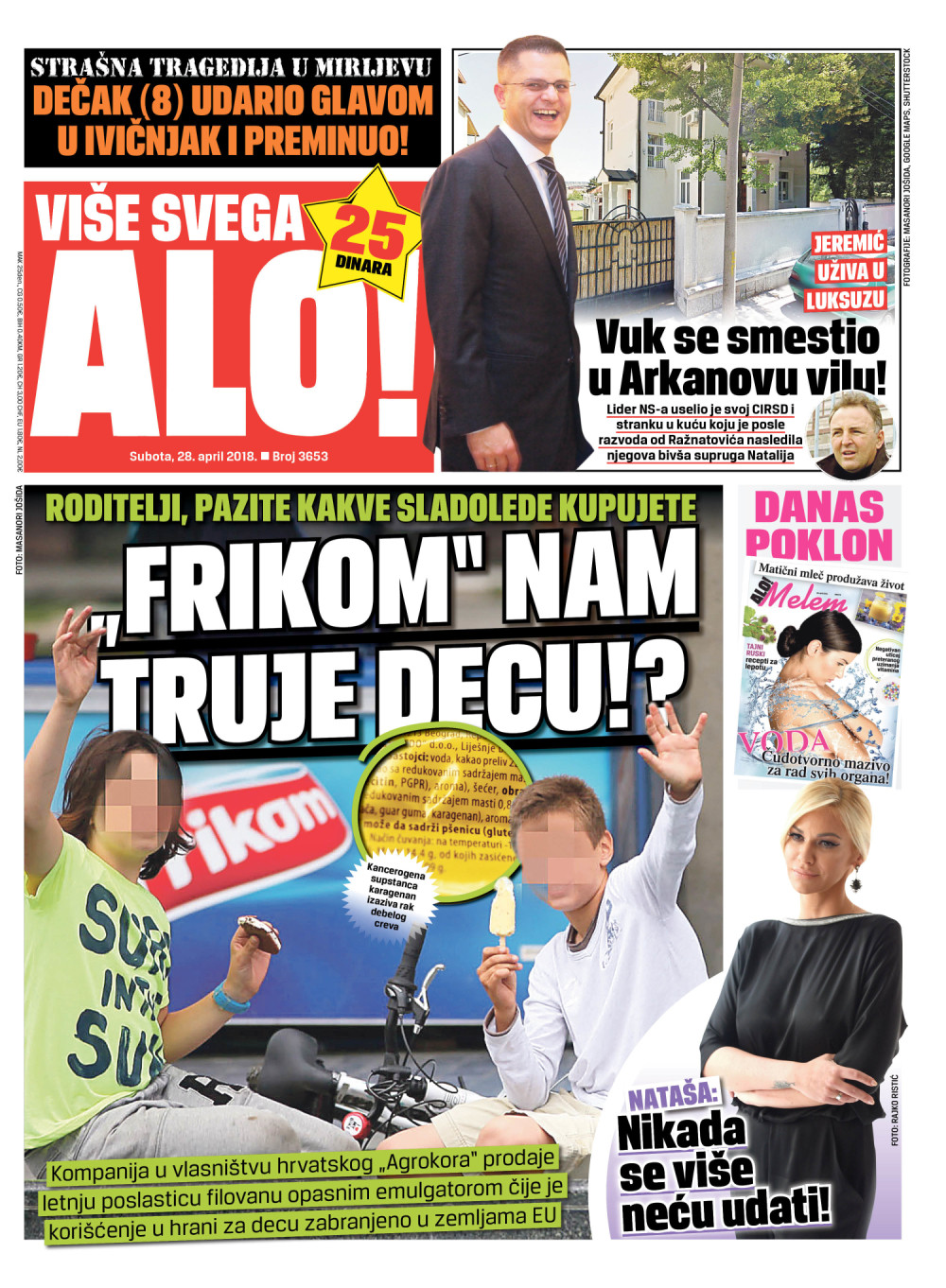 Naslovna za: 28.4.2018