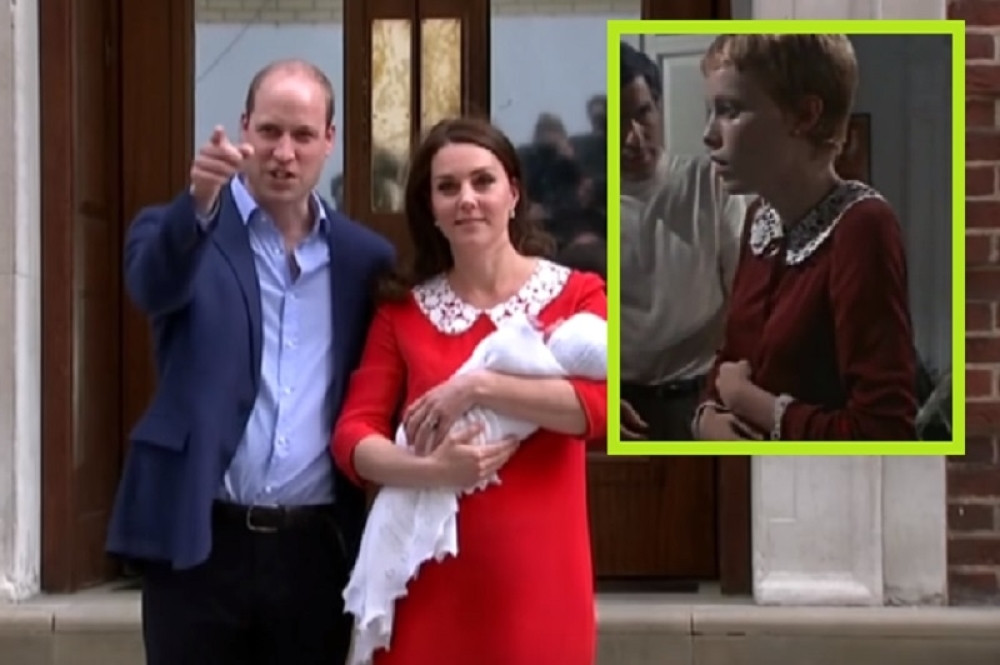 Kejt Midlton za rođenje princa nosila haljinu iz horor filma!