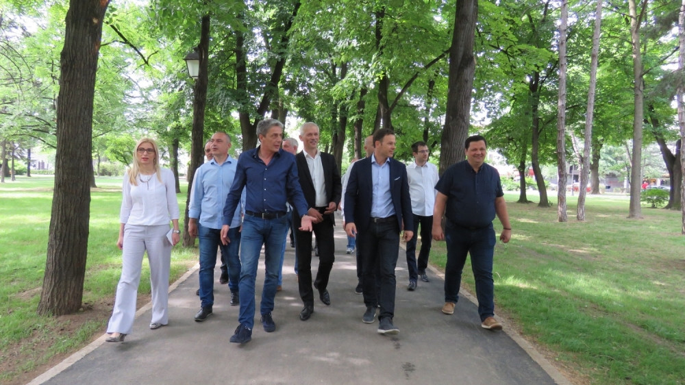 Završena obnova Gradskog parka u Zemunu