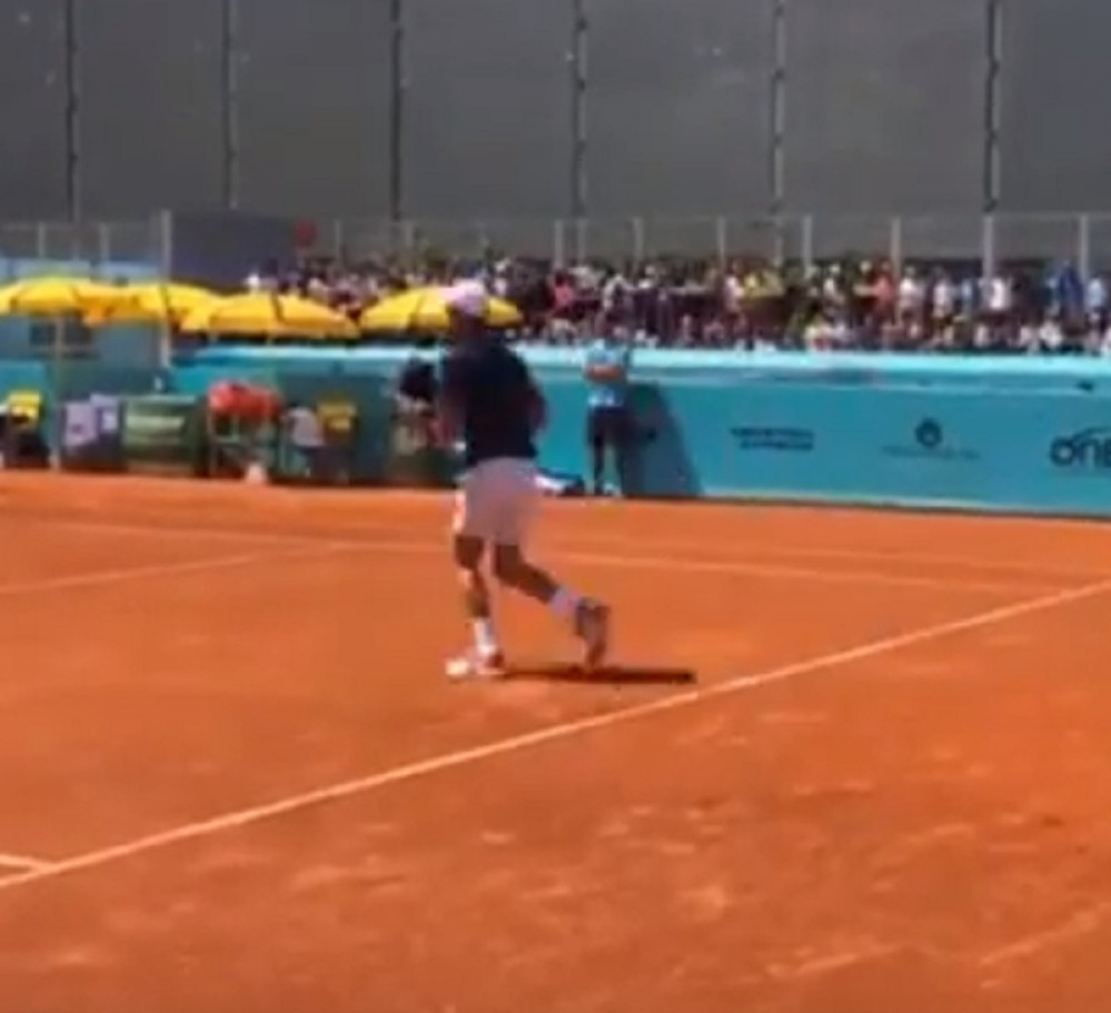 Evo sa kim je Novak trenirao u Madridu