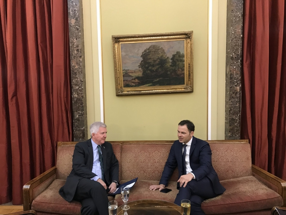 Skot oduševljen time šta je sve urađeno za mandata Siniše Malog