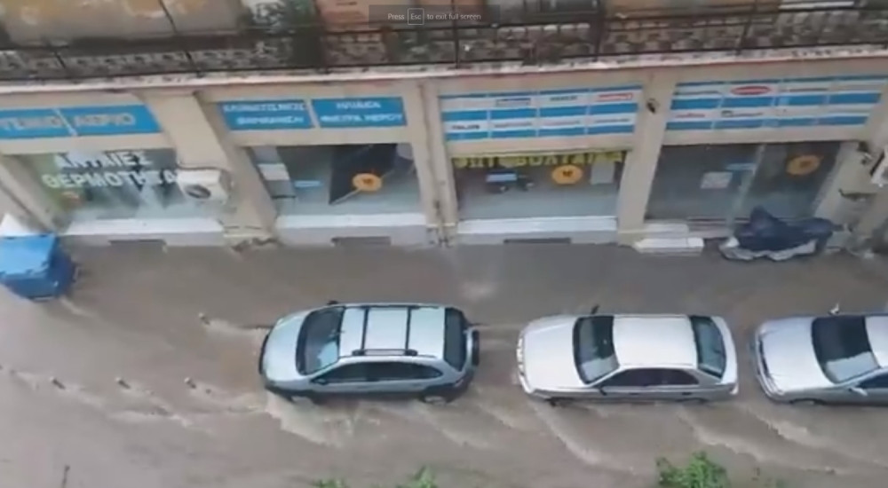 Žestoko nevreme pogodilo Solun!