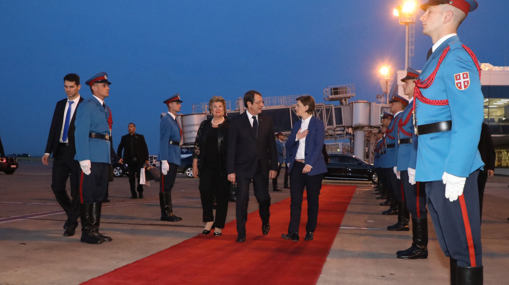 Predsednik Kipra završio posetu Beogradu