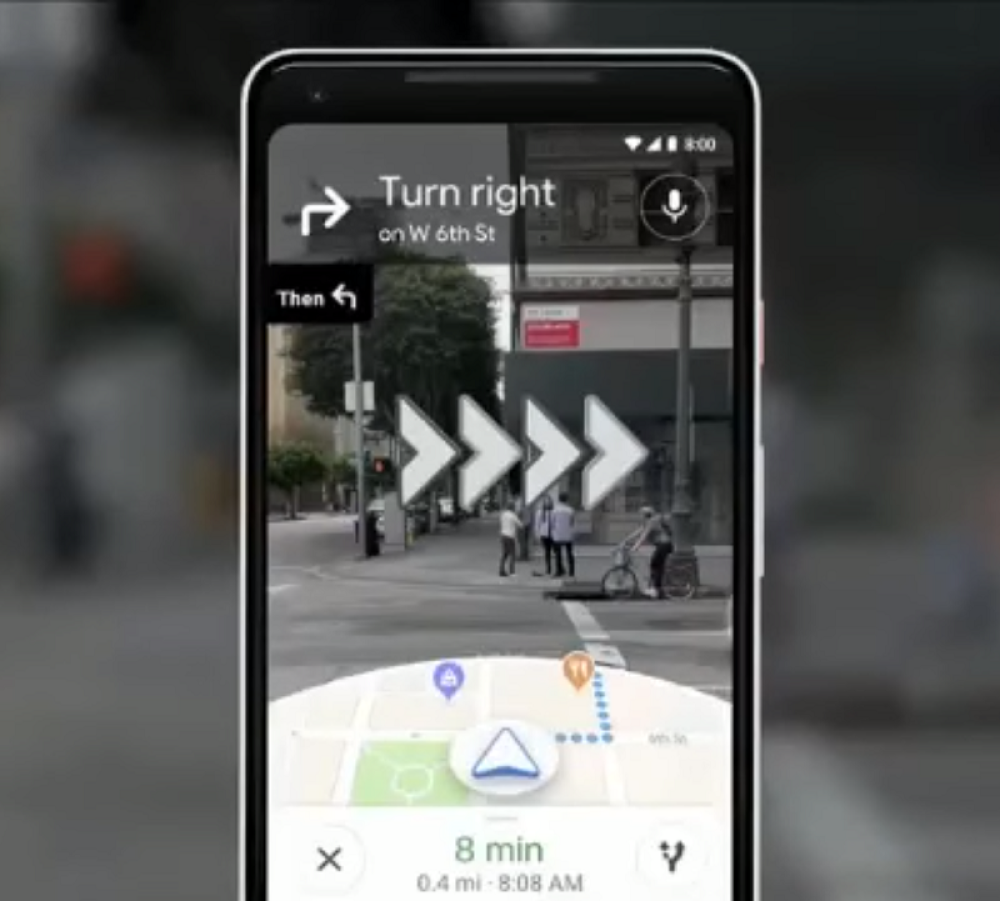 Gugl prikazao unapređen sistem za navigaciju preko kamere