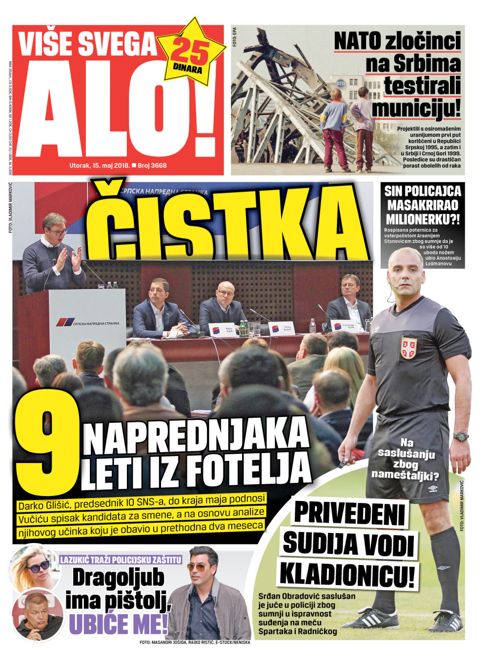 Naslovna za: 15.5.2018