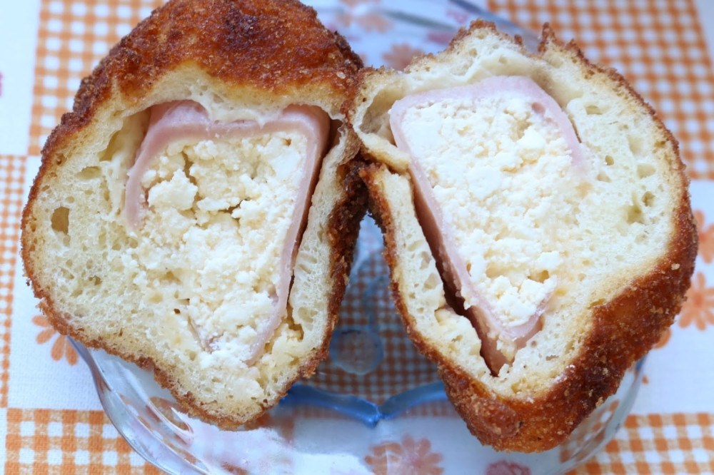 Pohovane rolnice sa sirom i šunkom