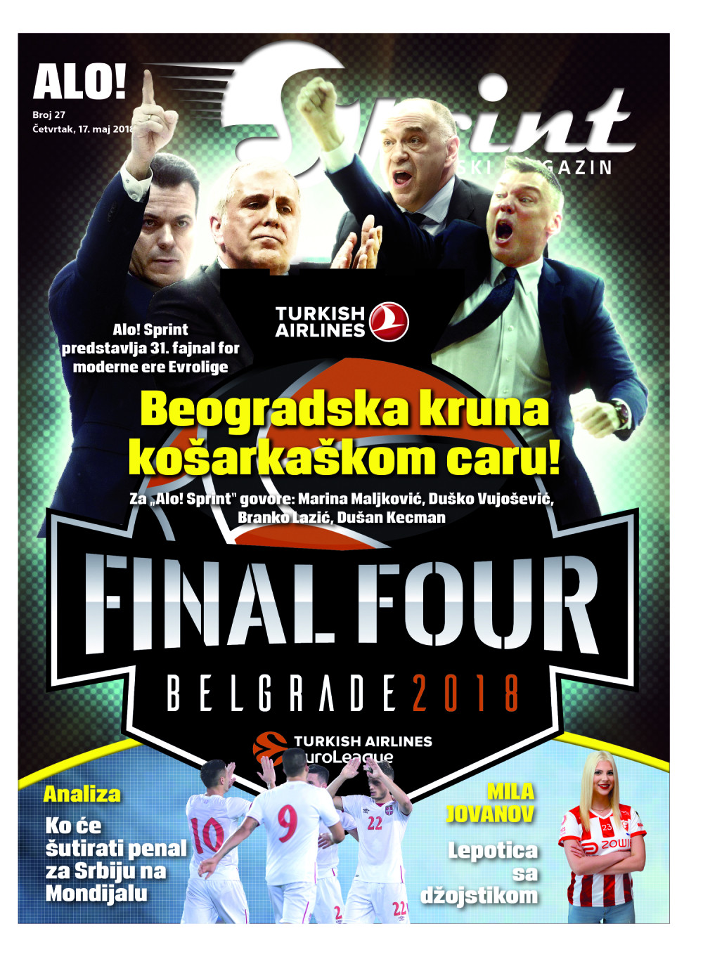 I ovog četvrtka uz "Alo!" dobijate - novi "Sprint"!