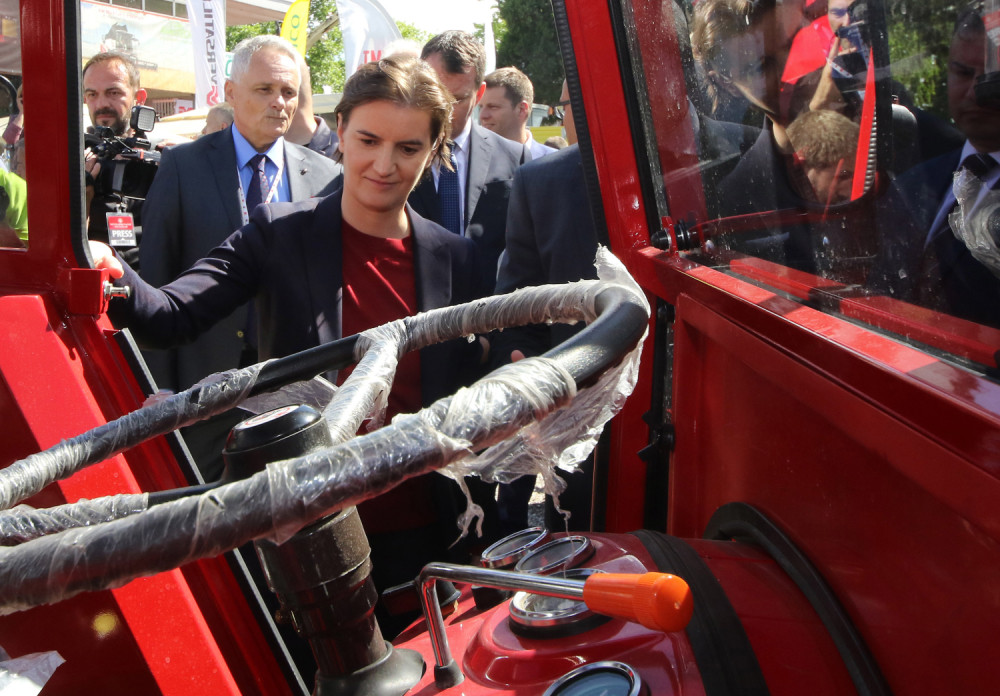 Brnabić: Srpska poljoprivreda na pravom putu