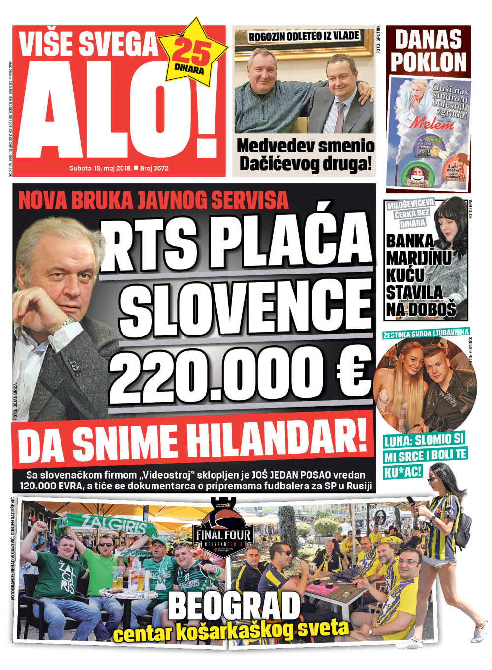 Naslovna za: 19.5.2018