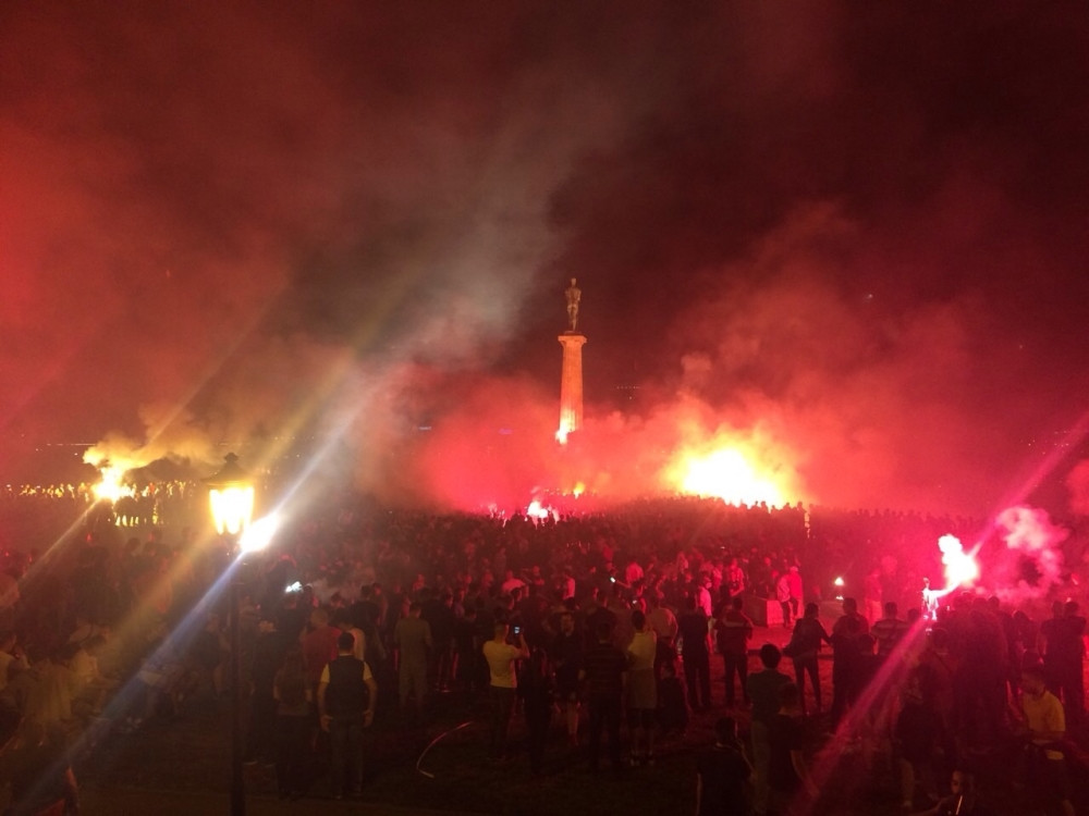 Ovako je Zvezda proslavila titulu! (FOTO)