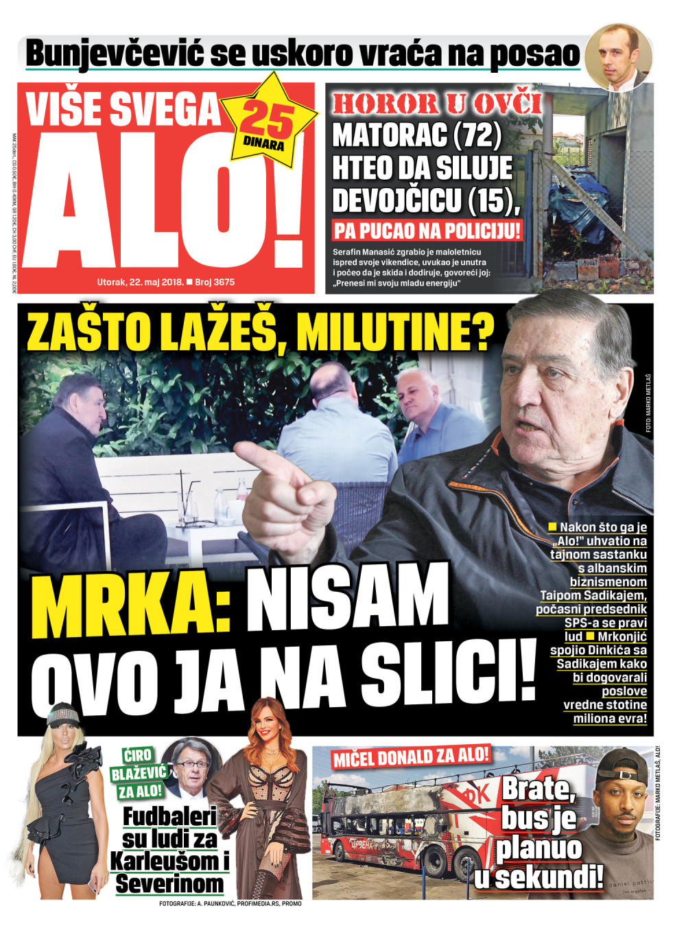 Naslovna za: 22.5.2018