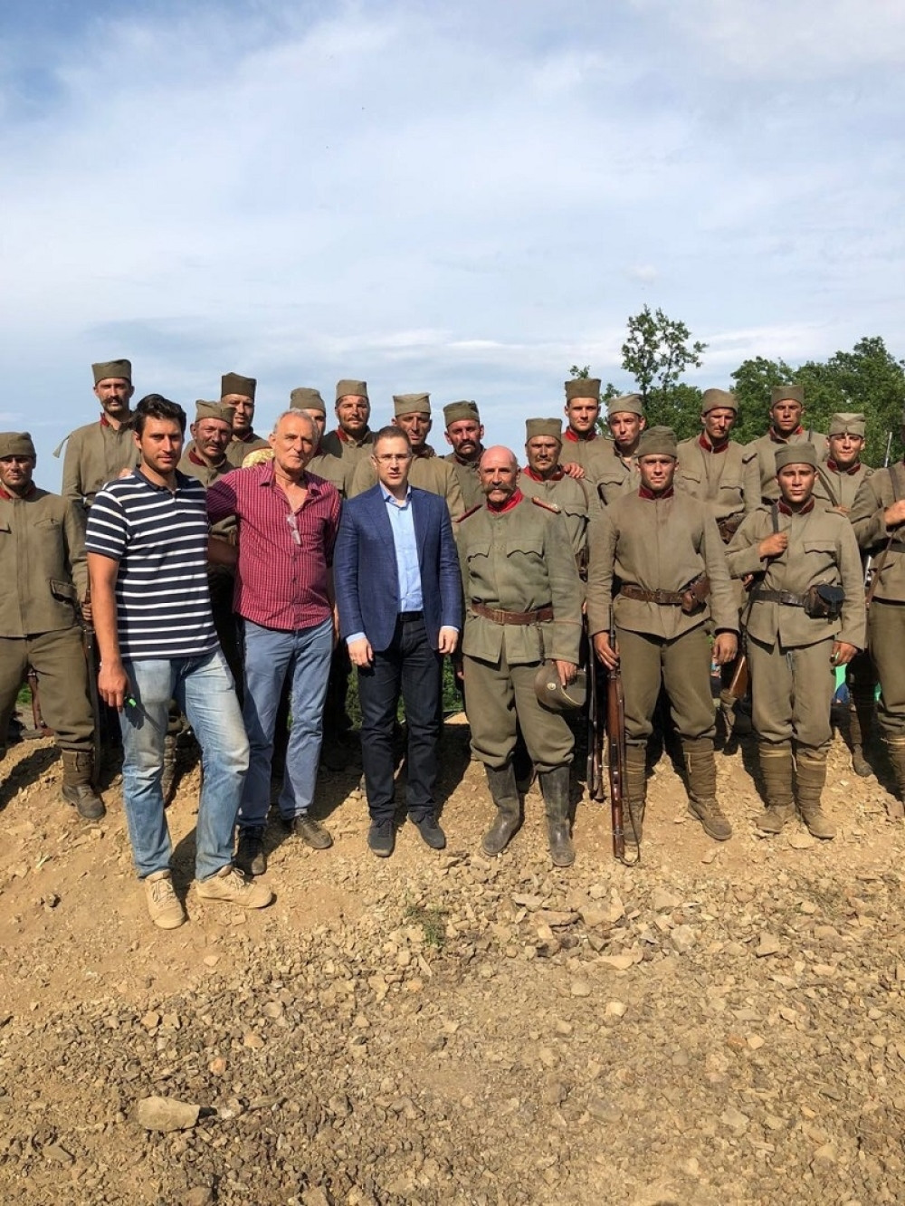 Stefanović video kako Ristovski pravi "Čarape Kralja Petra"