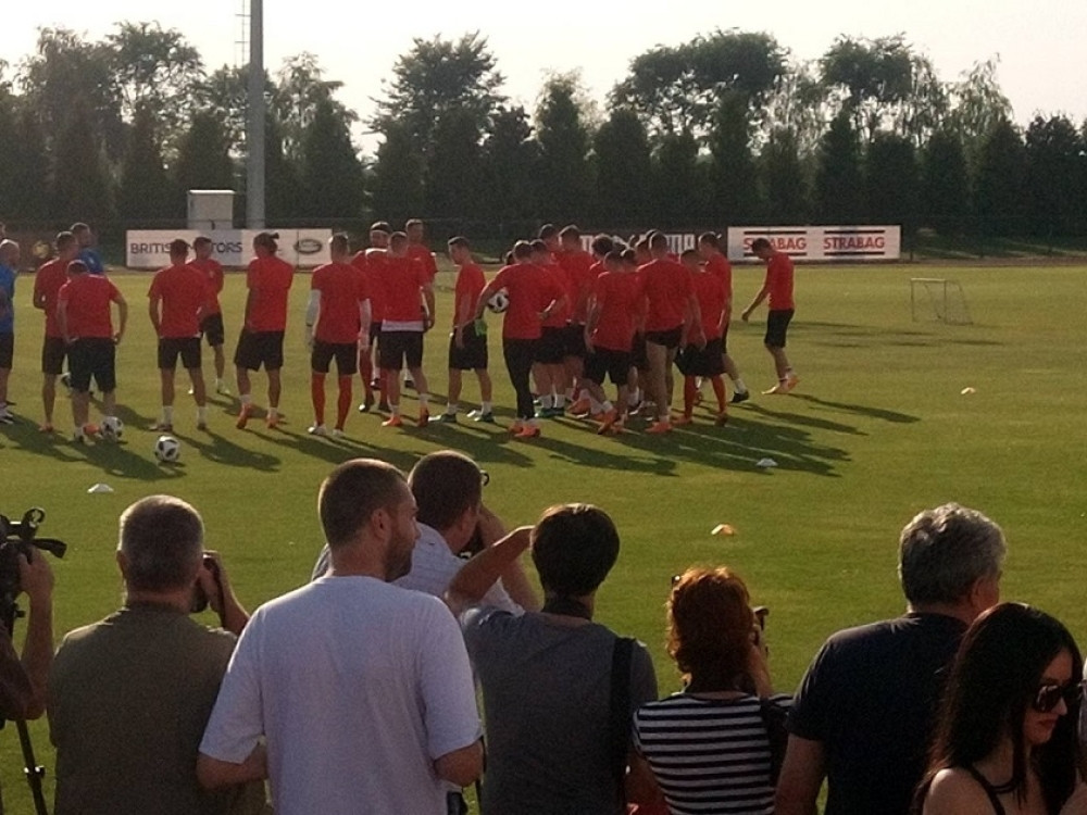 "Orlovi" se okupili, Bane Ivanović propustio trening! (FOTO)