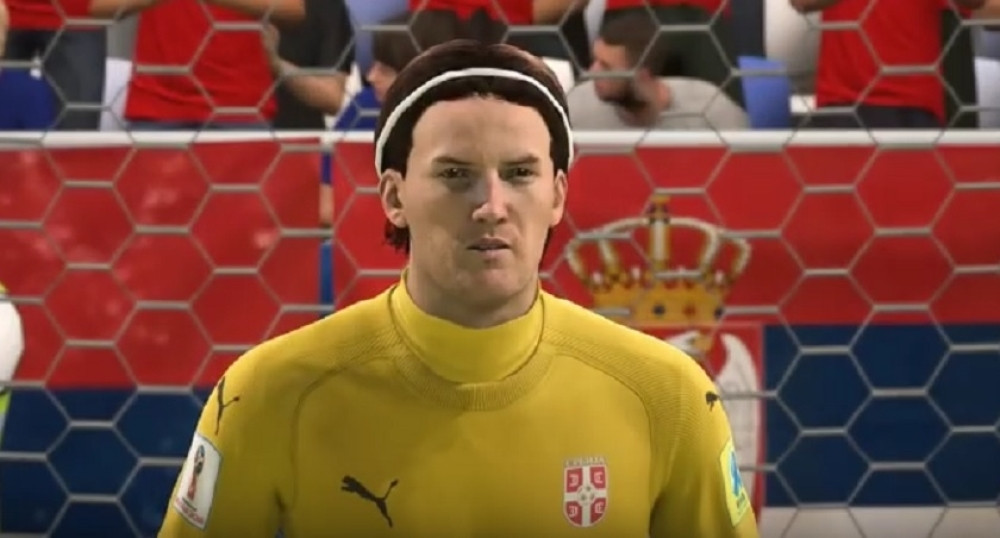 Da, ovo je Stojke u FIFA 18 igrici, a nećete verovati kako izgleda Duško Tošić!