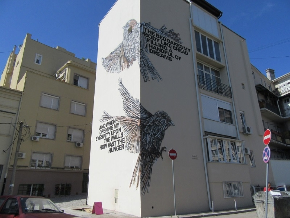 Izraelski umetnici poklonili mural Beograđanima