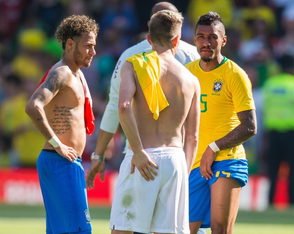 Nejmar i Modrić razmenili dresove, pa se raspisali po njima (VIDEO)