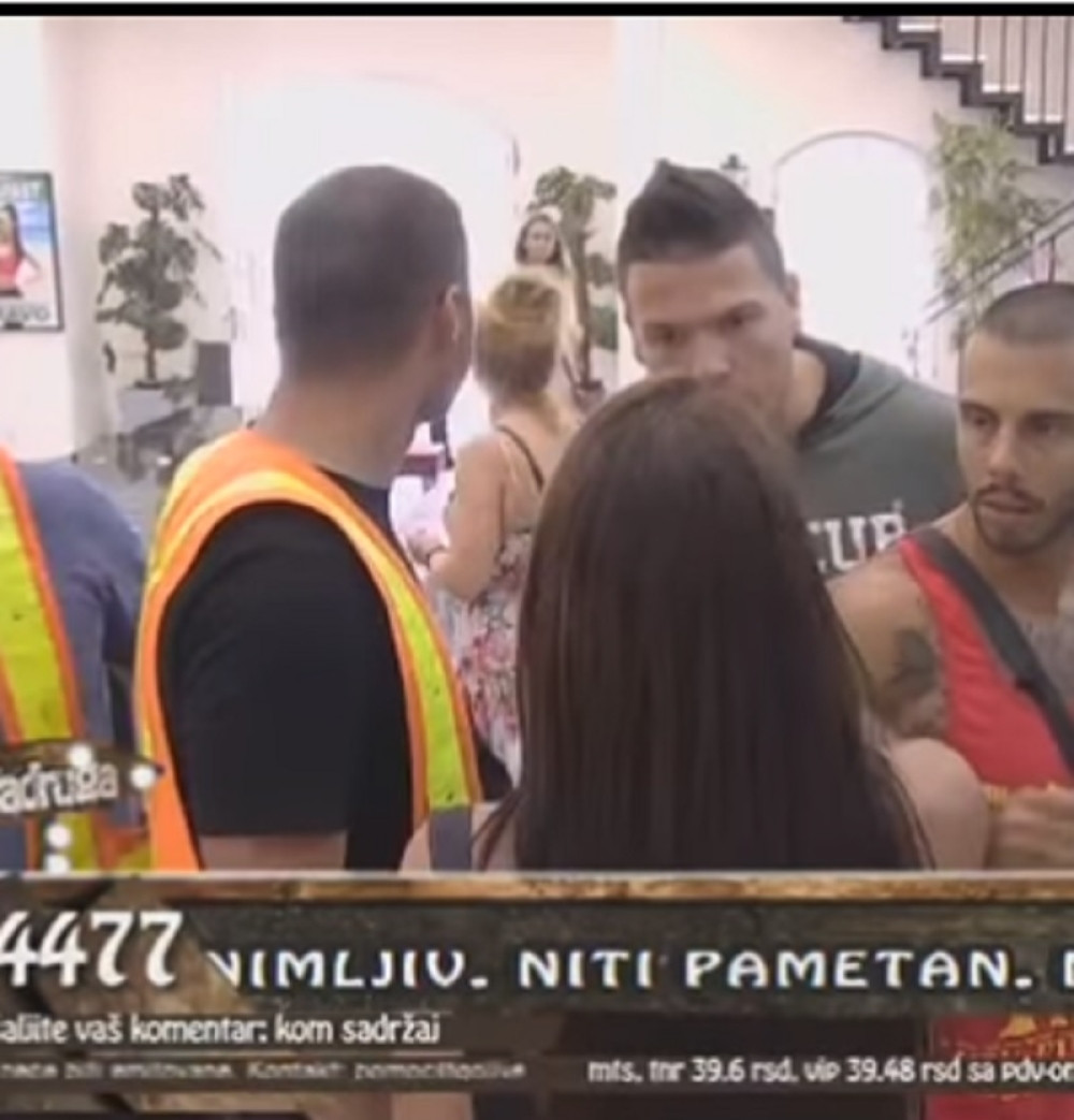 Zadrugarka ZAPRETILA Slobi da će reći sve, on pobesneo!