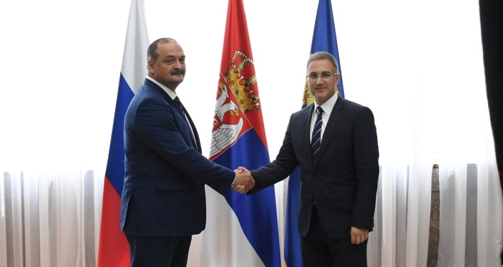 Stefanović se sastao sa vrhovnim komandantom Rosgvardije